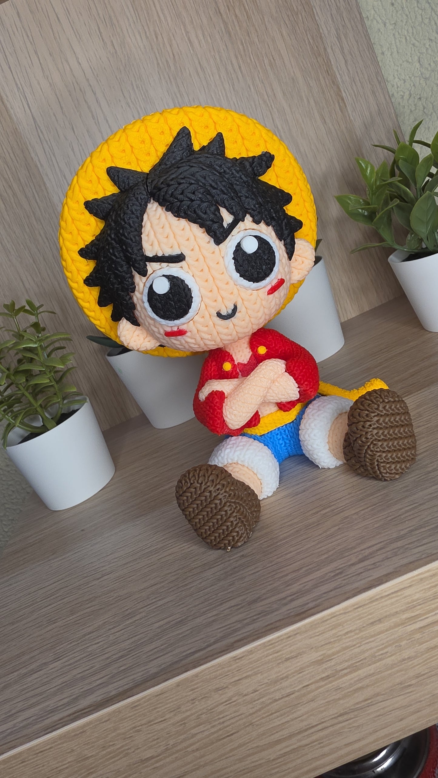 Luffy efeito Croché