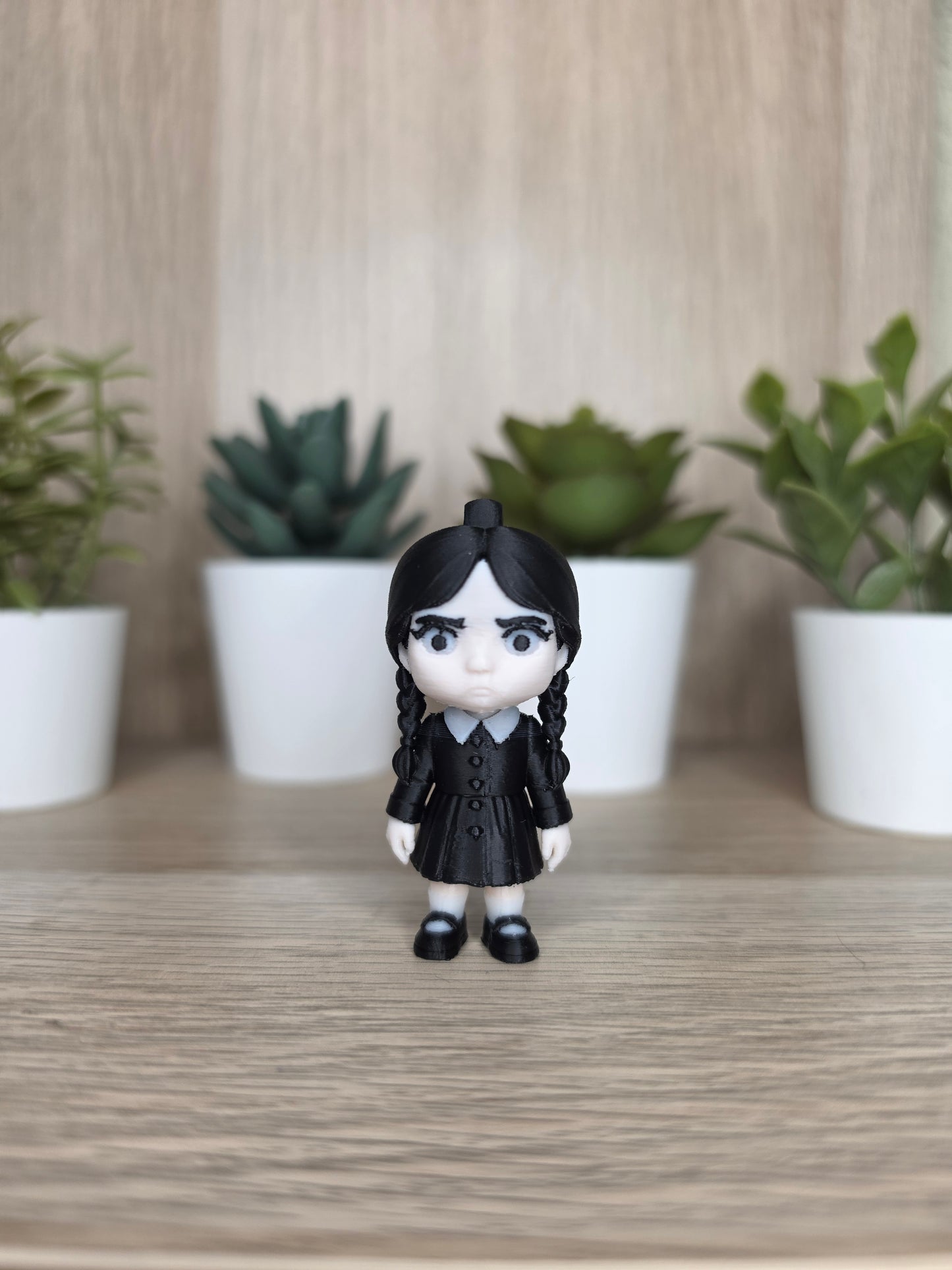 Porta-chaves Wednesday Addams