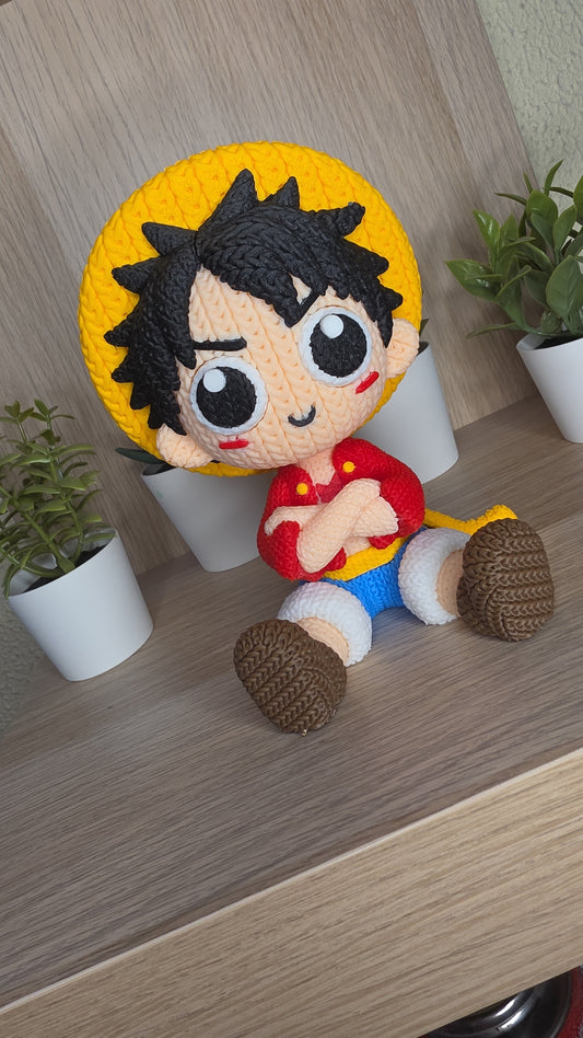 Luffy efeito Croché