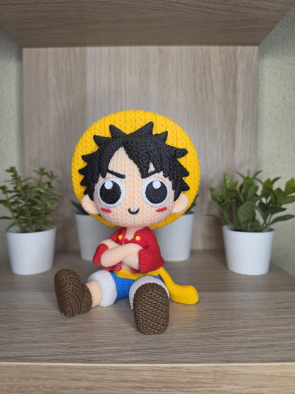 Luffy efeito Croché