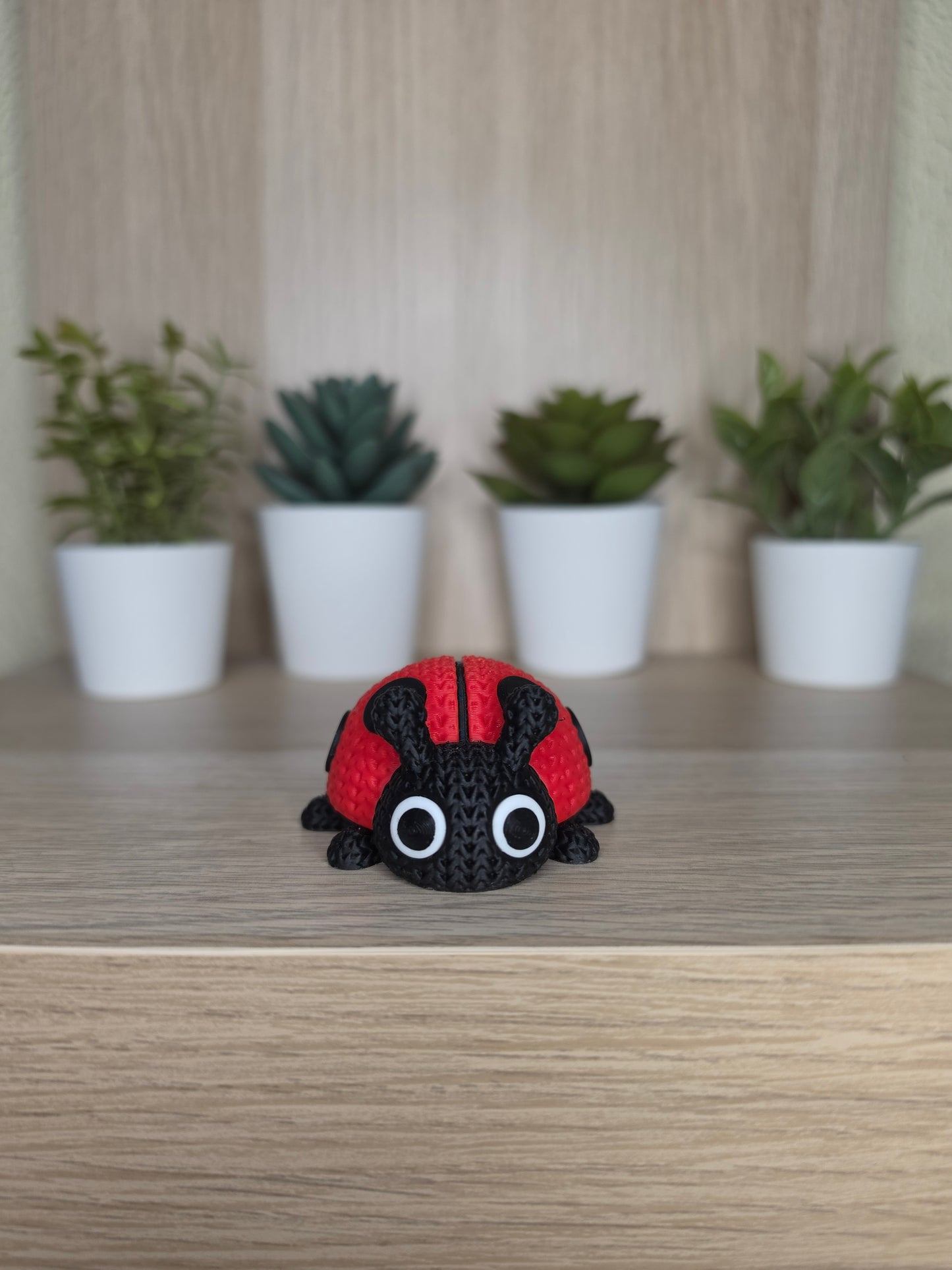 Joaninha | Peça decorativa/Porta-chaves