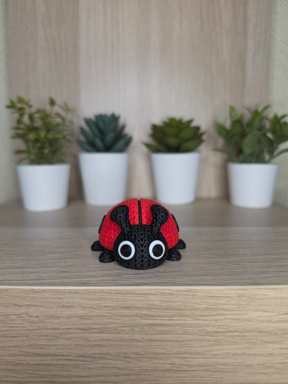 Joaninha | Peça decorativa/Porta-chaves